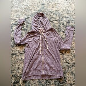 American Eagle Outfitters Purple Hoodie Jacket